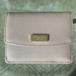 Kate Spade Petty Laurel Way Mini Wallet with Key Ring